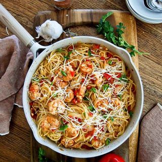 Louisiana Shrimp Pasta