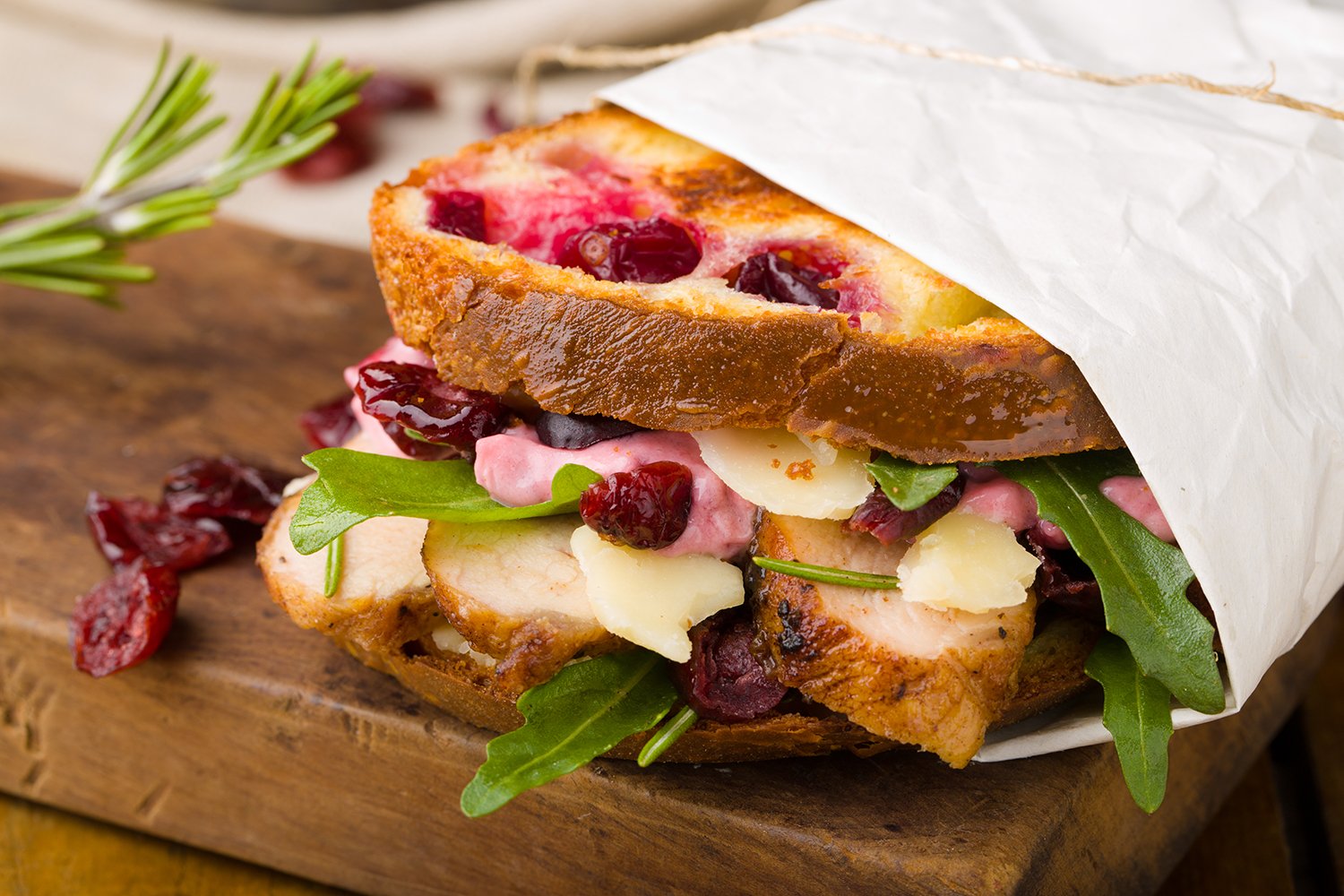 Cranberry Chicken Sandwich