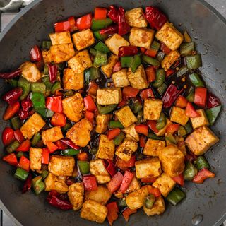 Kung Pao Tofu, Jasmine Rice & Steamed Broccoli