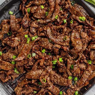 Korean Beef Bulgogi, Fried Rice & Kimchi