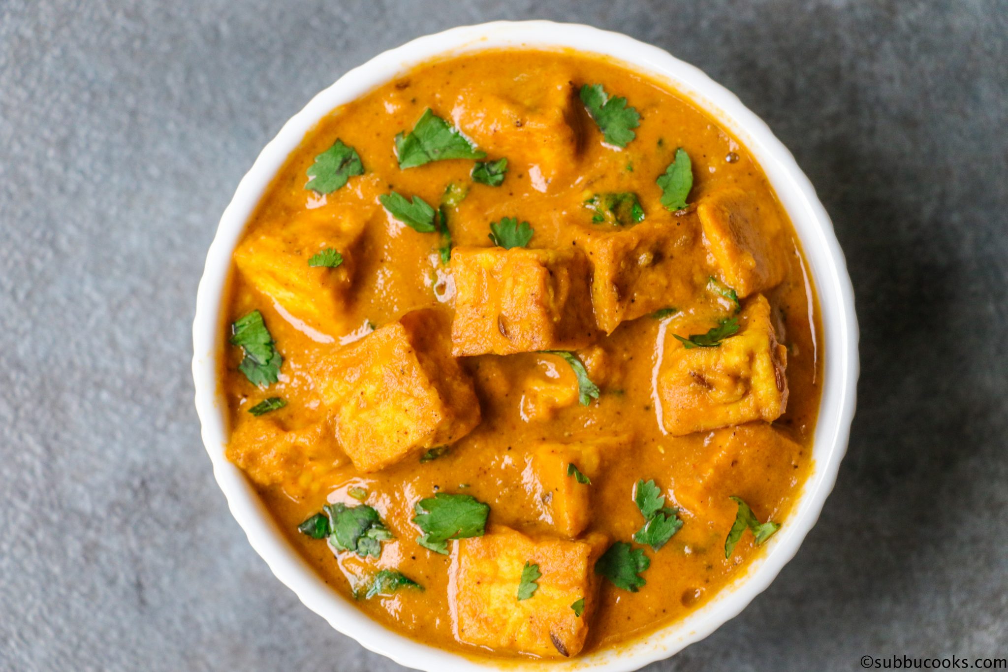 Butter Tofu & Indian Rice 
