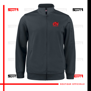 Veste Full zip (Adultes & Enfants) - Noir