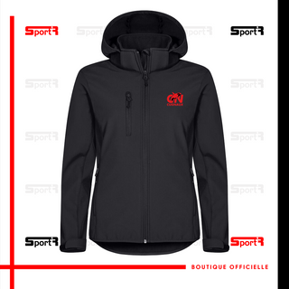 Softshell Hoody (Femmes) - Noir