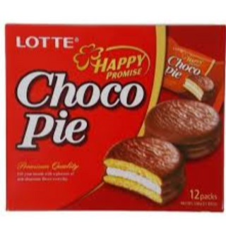 Lotte Choco pie caja 12 pzas