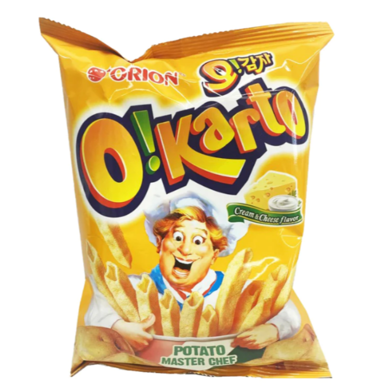 O!kart Poptato Chips Cream&Chesse Main Image