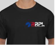RPL Small Logo Black Tee