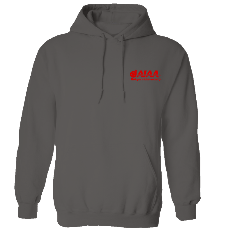AIAA Logo Hoodie Grey