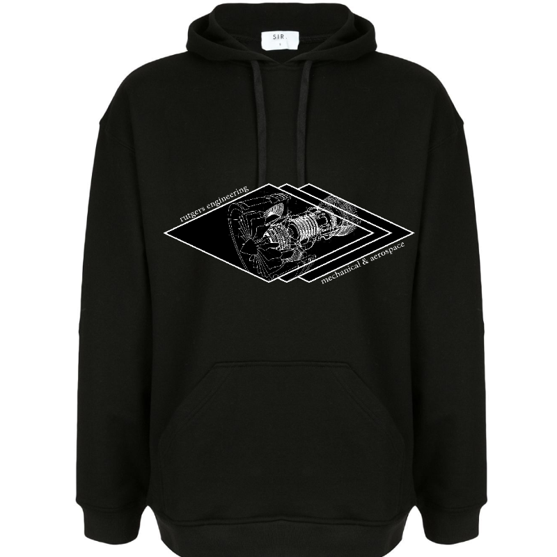 MAE Diamond Hoodie Black Main Image