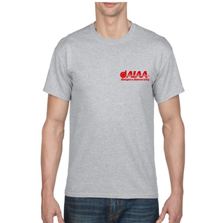 AIAA Logo Tee Shirt Grey