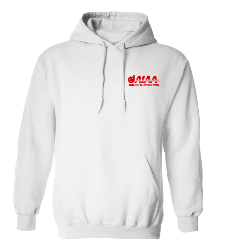 AIAA Logo Hoodie White