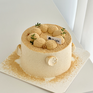 燕麥豆乳麻薯小丸子🍡蛋糕