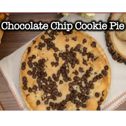Chocolate Chip Cookie Dough Pie