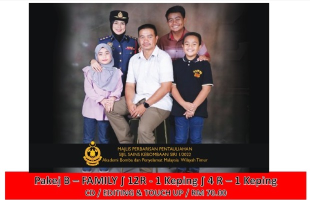 PAKEJ B - FAMILY RM70 (tidak melebihi 7 orang) Main Image