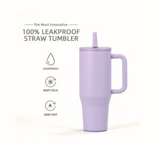 Purple Tumbler 不銹鋼保溫紫色水壺 1200ml