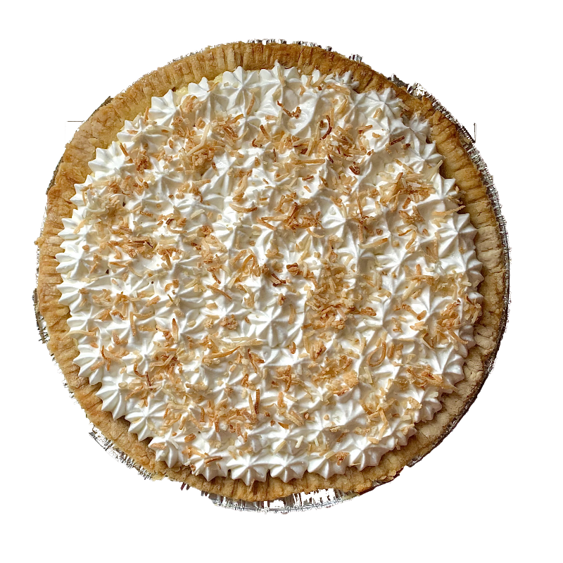 “I’ve Got a Lovely Bunch of Coconuts” Cream Pie