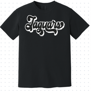 Vintage Jaguars Black Tee