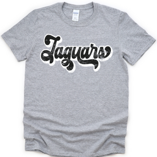 Vintage Jaguars Gray Tee 