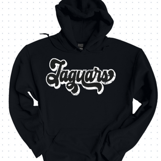 Vintage Jaguars Black Hoodie