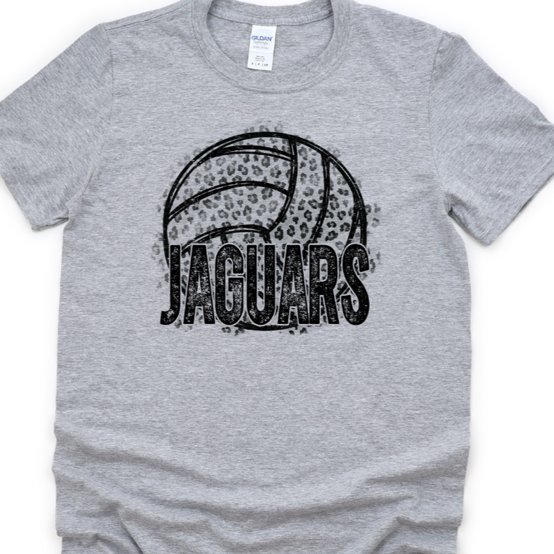 Jag Volleyball Gray Tee Main Image