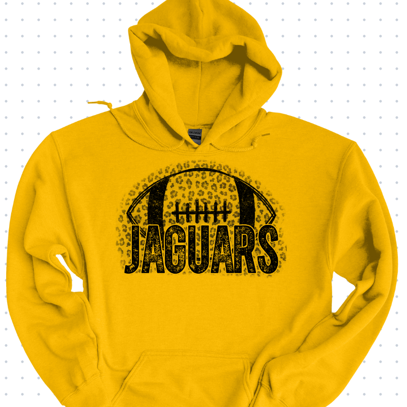 Jag Football Gold Hoodie Main Image