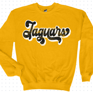 Vintage Jaguars Gold Crew