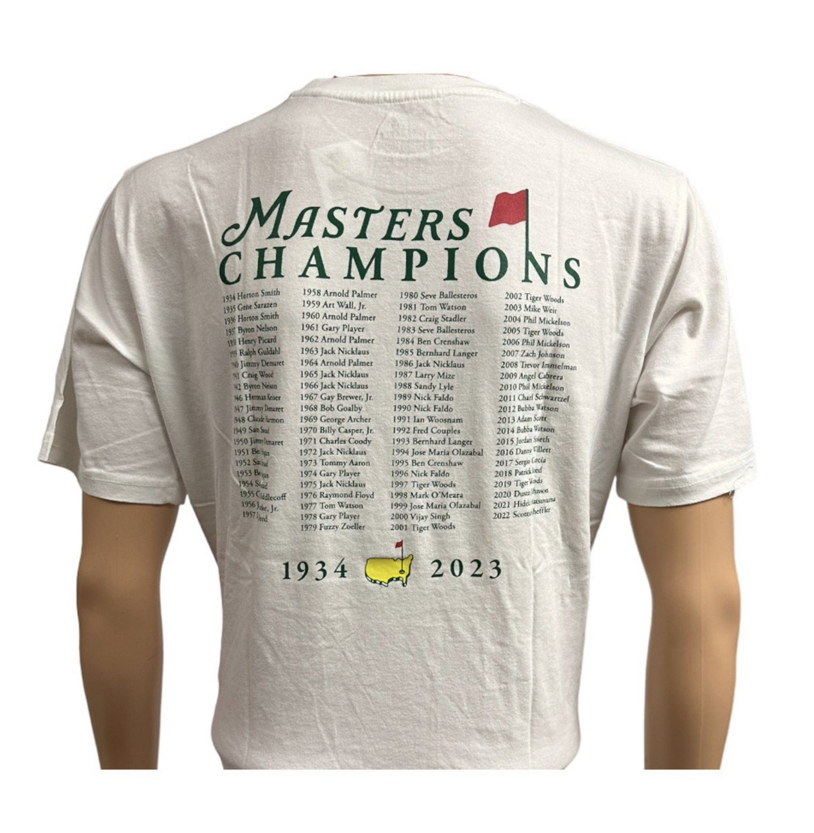 2024 Masters Past Champions Shirt - White  Main Image