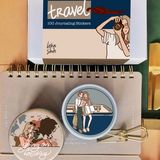 Travel 100 Journaling Stickers - Thumbnail 2