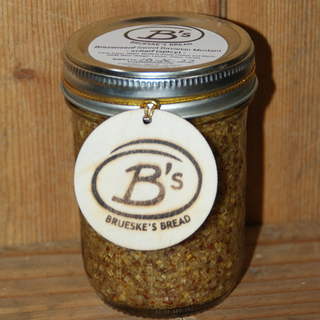 Brezensenf Sweet Bavarian Mustard -- Original Large Jar