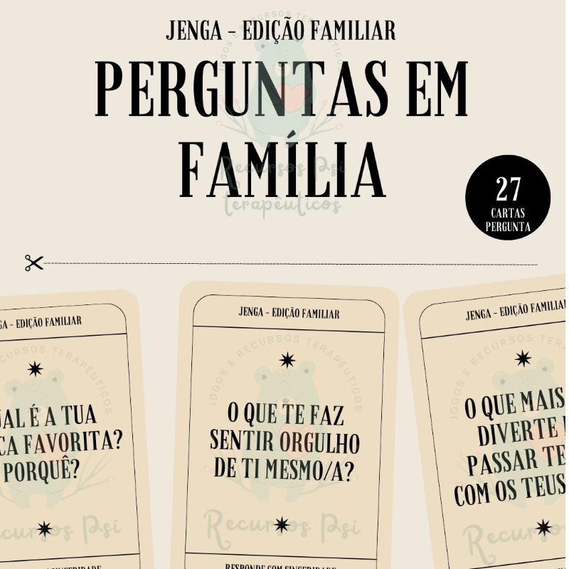 Recurso para o jogo JENGA - Edição Familiar Main Image