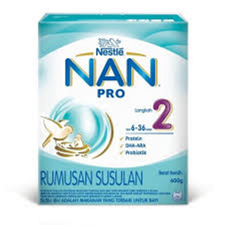 Nan Pro Langkah 2 600g