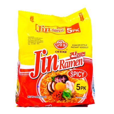 Jin Ramen Spicy 120gx5