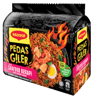 Maggi Pedas Giler Seafood Berapi 
