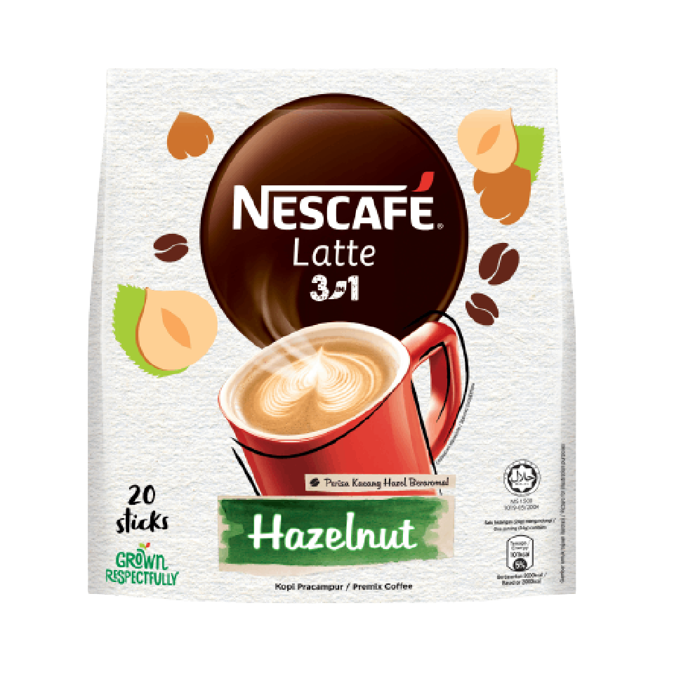 Nescafe Lattee 3in1 Hazelnut