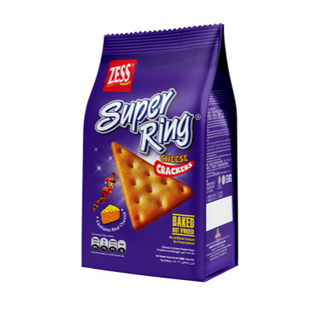 Zess Super Ring Cheese Crackers 25g