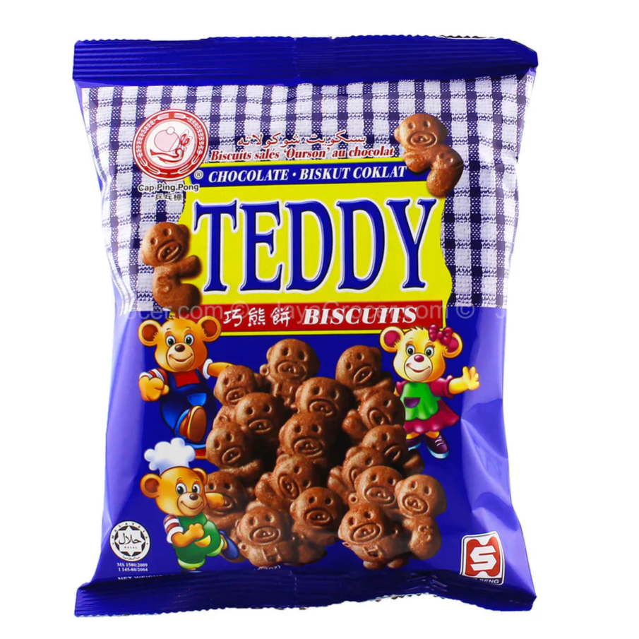 Teddy Choc Biskut 120g
