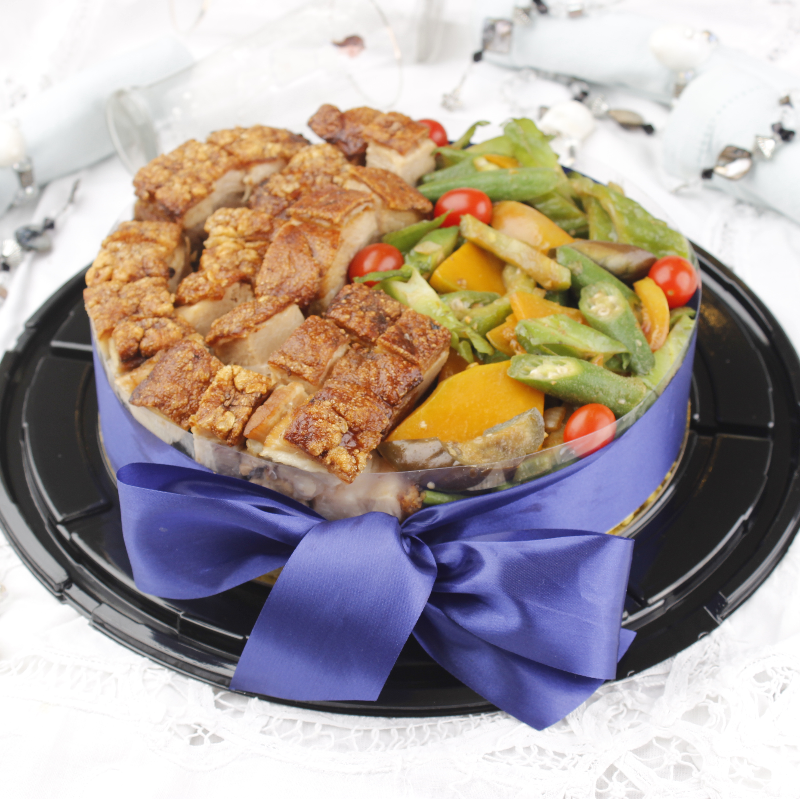 Pinakbet Bagnet Cake Main Image