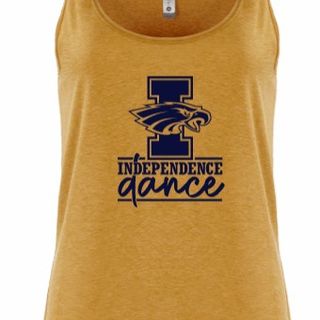 Gold Festival Tank with Logo