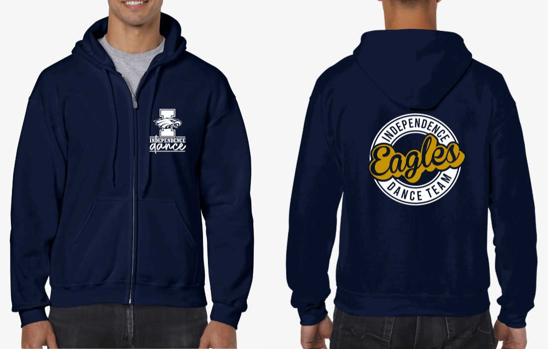 Eagles Zip Up Hoodie  Main Image