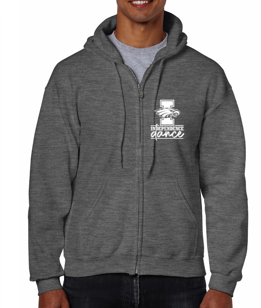 Zip Up Hoodie with Logo Main Image