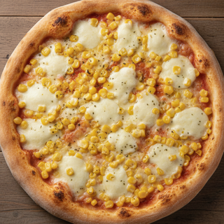 Sweet Corn pizza 
