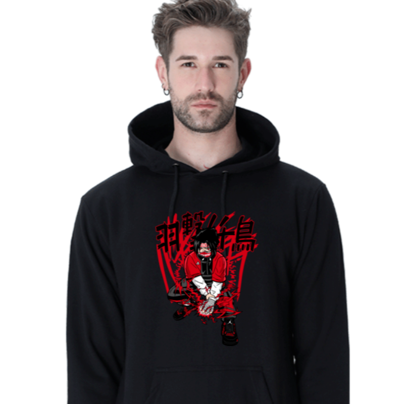 Anime Hoodie Black Main Image