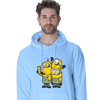 Minions Hoodie Blue 