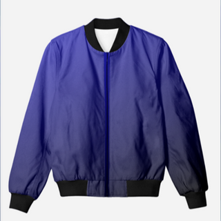 Purple Fade Bomber jacket 