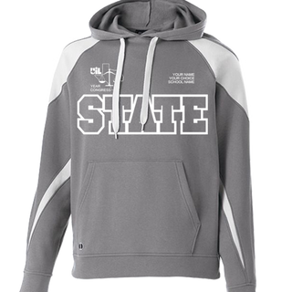 HOLLOWAY Hoodie Grey/White