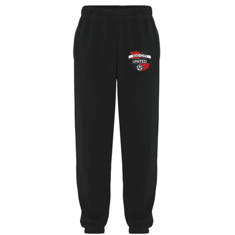 Youth Black Sweatpants Main Image