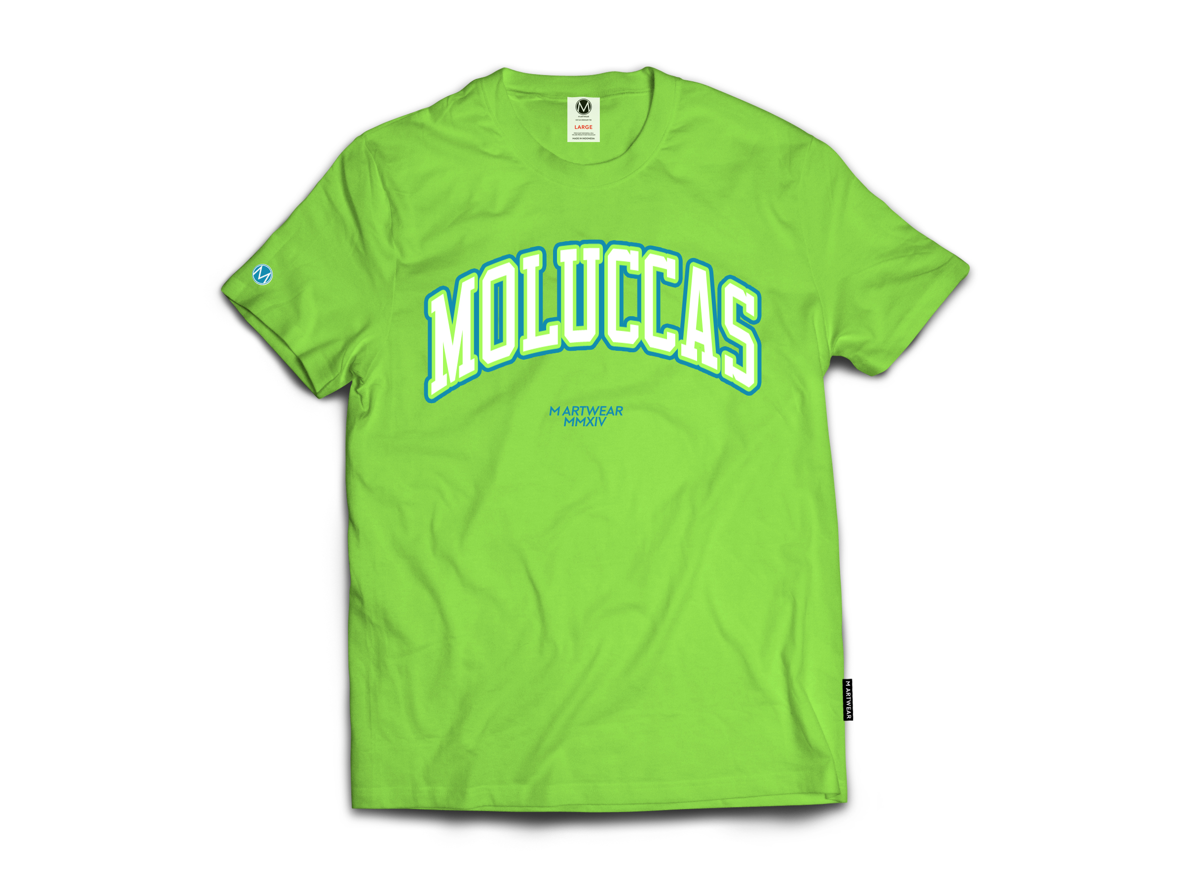 Moluccas Lime White Main Image