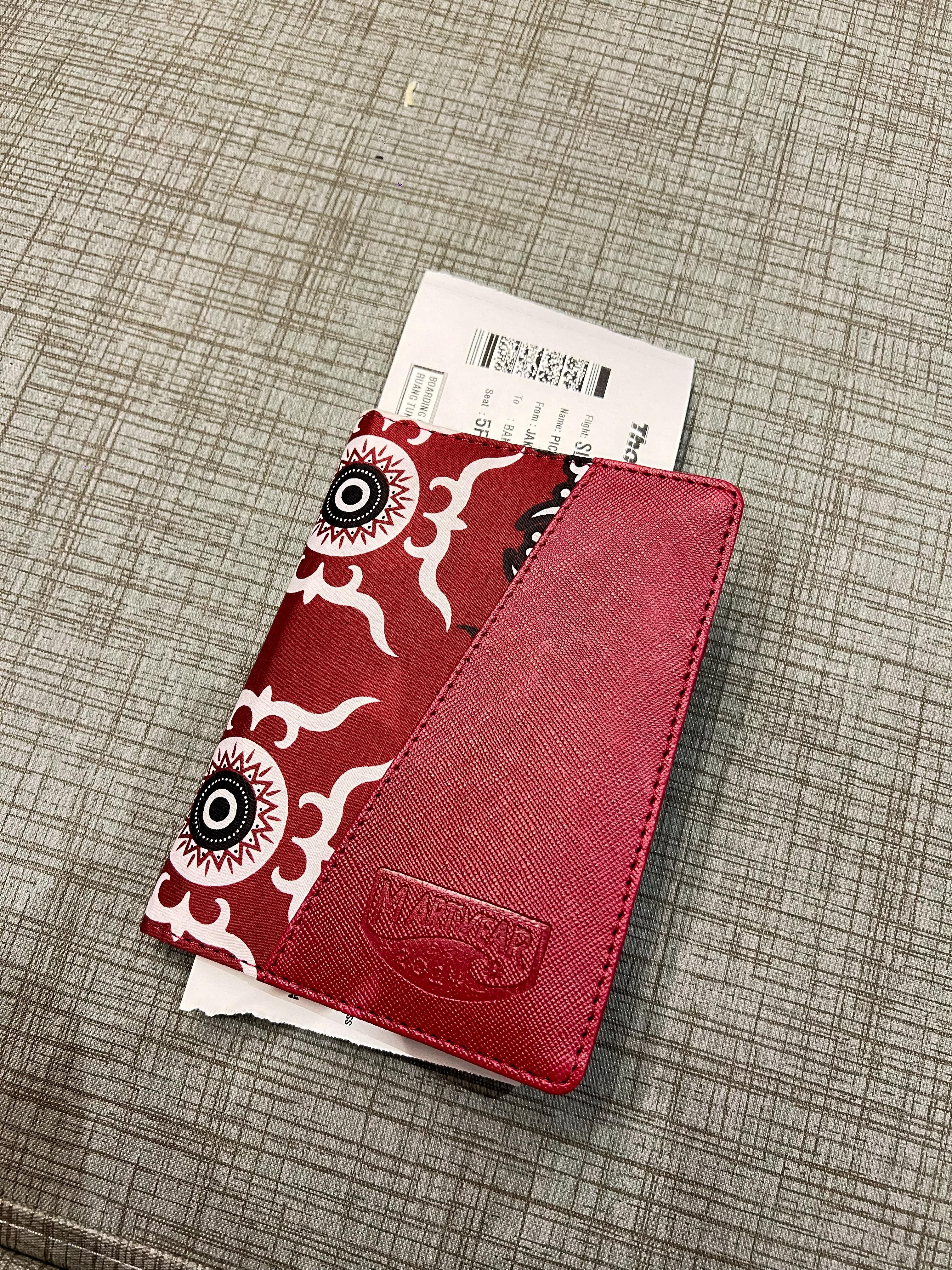 Passport Cover Red Main Image