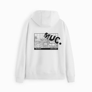 Design 2 Hoodie White