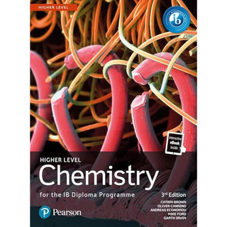 [HL] Pearson Chemistry for the IB Diploma Higher Level ISBN:9781292427720