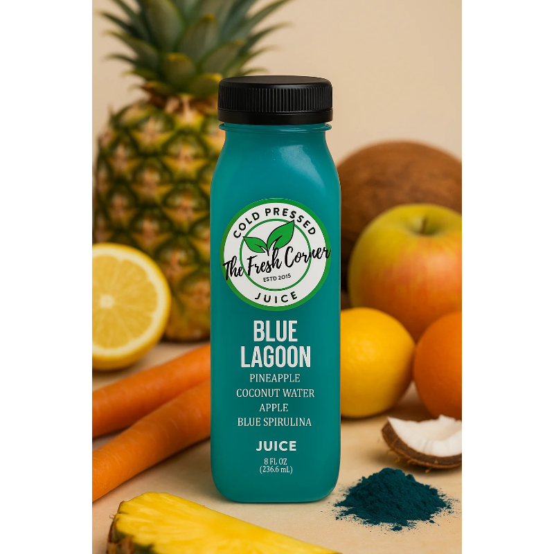 BLUE LAGOON JUICE 10oz HPP